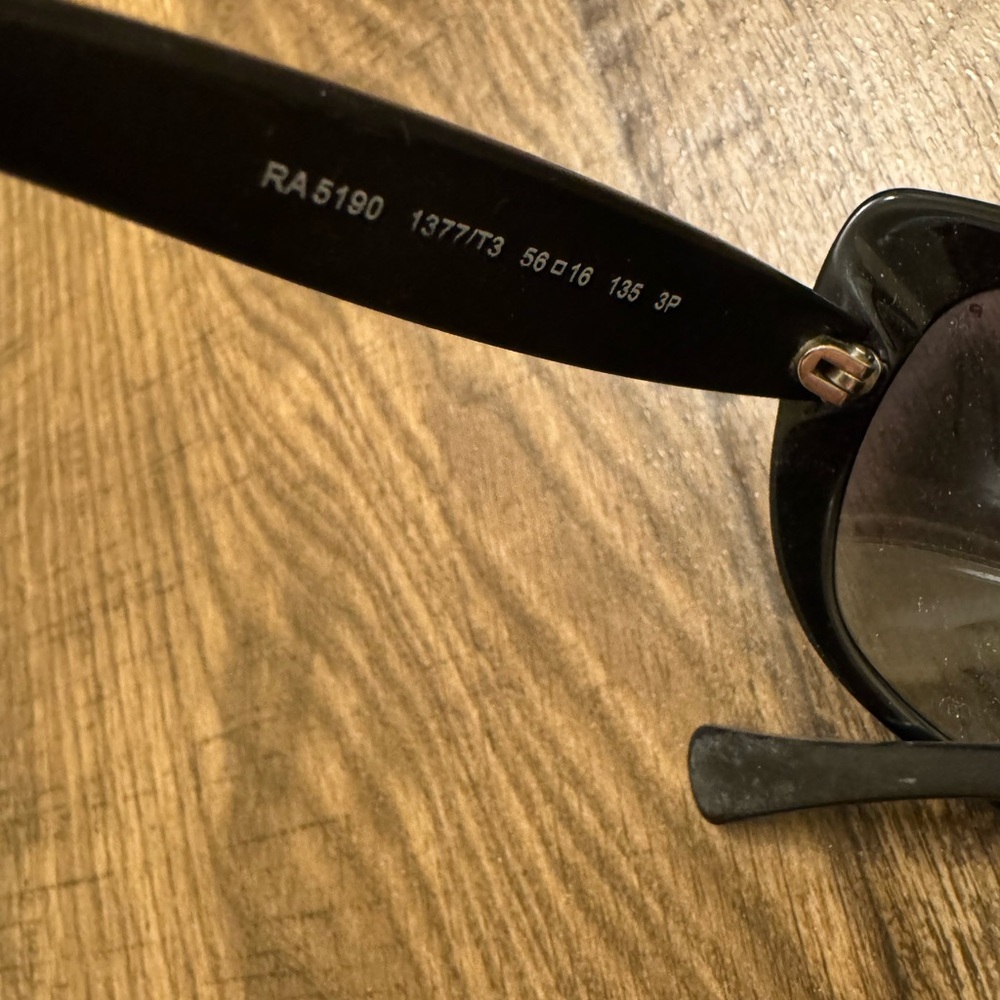 Polo Ralph Lauren Black Cat-Eye Sunglasses - Picture 3 of 4
